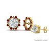 Load image into Gallery viewer, vintage-halo-ruby-earring-jackets-for-3-carat-studs-in-yellow-gold-fdear815grudrangle3-3.00ct-nl-yg.jpg?v=1762759333