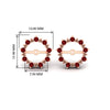 Load image into Gallery viewer, vintage-halo-ruby-earring-jackets-for-4-carat-studs-in-rose-gold-fdear815grudrangle2-4.00ct-nl-rg-hw.jpg?v=1762758664