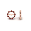 Load image into Gallery viewer, vintage-halo-ruby-earring-jackets-for-4-carat-studs-in-rose-gold-fdear815grudrangle4-4.00ct-nl-rg.jpg?v=1762758664