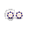 Load image into Gallery viewer, vintage-halo-sapphire-earring-jackets-for-2-carat-studs-in-rose-gold-fdear815gsablangle2-2.00ct-nl-rg-hw.jpg?v=1762757057