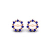 Load image into Gallery viewer, vintage-halo-sapphire-earring-jackets-for-2-carat-studs-in-rose-gold-fdear815gsablangle2-2.00ct-nl-rg.jpg?v=1762757057