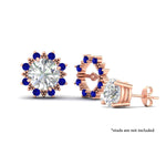 Load image into Gallery viewer, vintage-halo-sapphire-earring-jackets-for-3-carat-studs-in-rose-gold-fdear815gsablangle3-3.00ct-nl-rg.jpg?v=1762758803