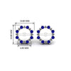 Load image into Gallery viewer, vintage-halo-sapphire-earring-jackets-for-3-carat-studs-in-white-gold-fdear815gsablangle2-3.00ct-nl-wg-hw.jpg?v=1762758803