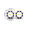 Load image into Gallery viewer, vintage-halo-sapphire-earring-jackets-for-3-carat-studs-in-yellow-gold-fdear815gsablangle2-3.00ct-nl-yg-hw.jpg?v=1762758803