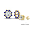 Load image into Gallery viewer, vintage-halo-sapphire-earring-jackets-for-3-carat-studs-in-yellow-gold-fdear815gsablangle3-3.00ct-nl-yg.jpg?v=1762758803