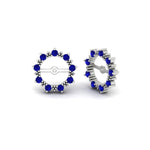 Load image into Gallery viewer, vintage-halo-sapphire-earring-jackets-for-4-carat-studs-in-white-gold-fdear815gsablangle1-4.00ct-nl-wg.jpg?v=1762758664
