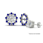 Load image into Gallery viewer, vintage-halo-sapphire-earring-jackets-for-4-carat-studs-in-white-gold-fdear815gsablangle3-4.00ct-nl-wg.jpg?v=1762758664
