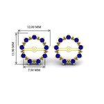 Load image into Gallery viewer, vintage-halo-sapphire-earring-jackets-for-4-carat-studs-in-yellow-gold-fdear815gsablangle2-4.00ct-nl-yg-hw_4977da25-116e-46ab-9bd3-57120f057177.jpg?v=1762758665
