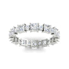 Load image into Gallery viewer, vintage-inspired-art-deco-eternity-band-in-white-gold-fdewb10256prangle5-3.00mm-nl-wg
