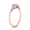 Load image into Gallery viewer, vintage-inspired-heart-cut-organic-diamond-engagement-ring-in-rose-gold-FDENR635HTRANGLE2-NL-RG
