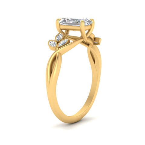 vintage-inspired-radiant-leaf-diamond-ring-in-yellow-gold-FD10962RARANGLE2-NL-YG