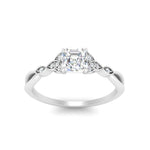 Load image into Gallery viewer, vintage-irish-knot-asscher-diamond-engagement-ring-in-white-gold-FD124181ASR-NL-WG.jpg
