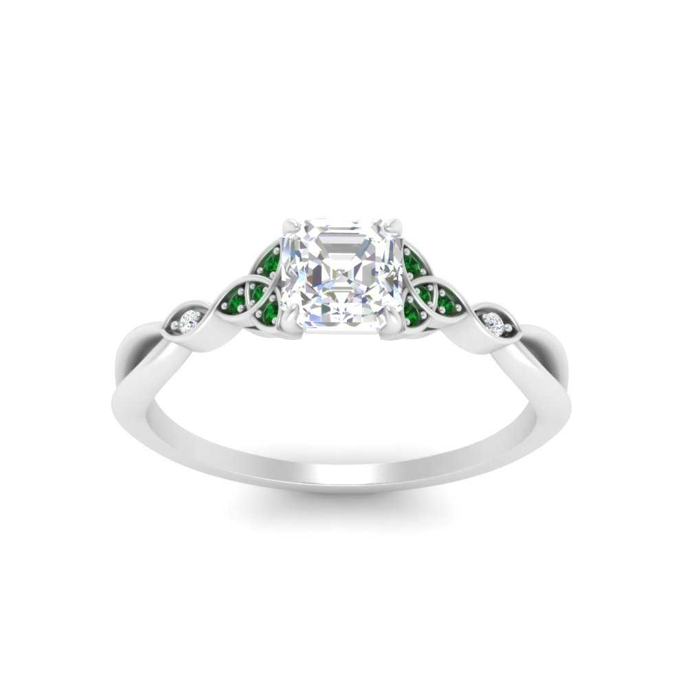 vintage-irish-knot-asscher-diamond-engagement-ring-with-emerald-in-white-gold-FD124181ASRGEMGR-NL-WG.jpg