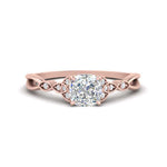 Load image into Gallery viewer, vintage-irish-knot-cushion-diamond-engagement-ring-in-rose-gold-FD124181CUR-NL-RG.jpg
