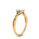 Load image into Gallery viewer, vintage-irish-knot-emerald-cut-diamond-engagement-ring-with-blue-topaz-in-yellow-gold-FD124181EMRGICBLTO-NL-YG.jpg
