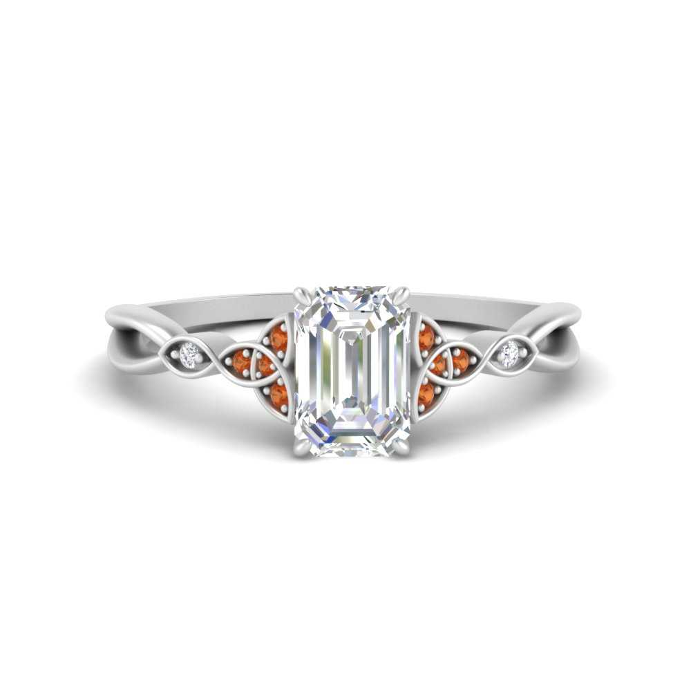 vintage-irish-knot-emerald-cut-diamond-engagement-ring-with-orange-sapphire-in-white-gold-FD124181EMRGSAOR-NL-WG.jpg