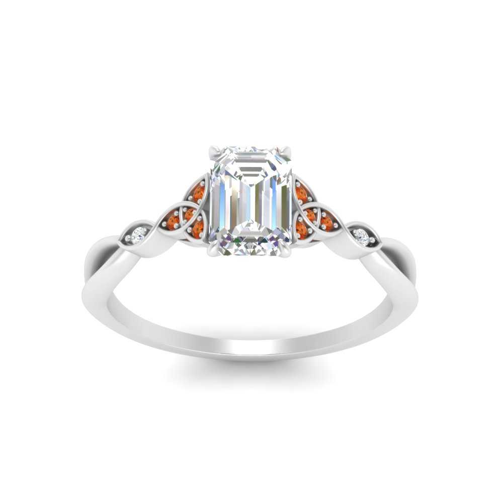 vintage-irish-knot-emerald-cut-diamond-engagement-ring-with-orange-sapphire-in-white-gold-FD124181EMRGSAOR-NL-WG.jpg