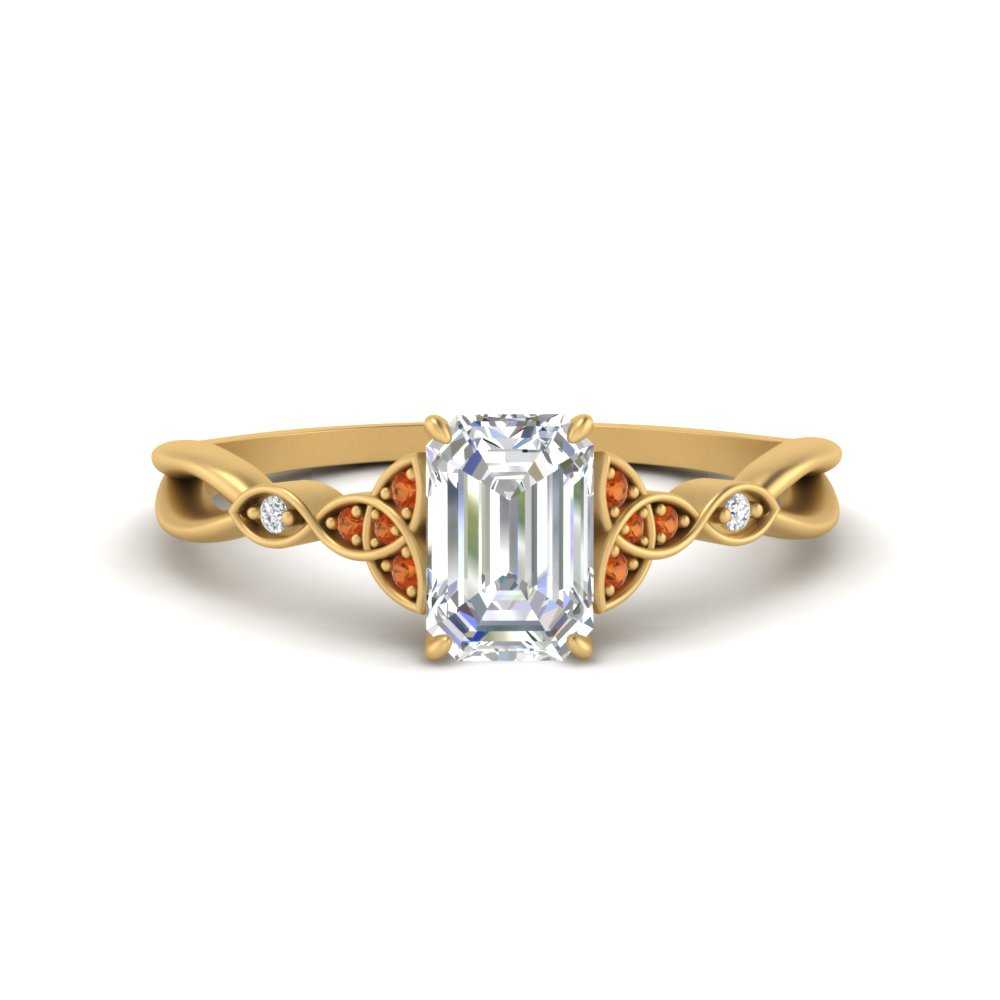 vintage-irish-knot-emerald-cut-diamond-engagement-ring-with-orange-sapphire-in-yellow-gold-FD124181EMRGSAOR-NL-YG.jpg