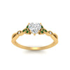 Load image into Gallery viewer, vintage-irish-knot-heart-diamond-engagement-ring-with-emerald-in-yellow-gold-FD124181HTRGEMGR-NL-YG.jpg