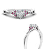Load image into Gallery viewer, vintage-irish-knot-heart-diamond-engagement-ring-with-pink-sapphire-in-white-gold-FD124181HTRGSADRPI-NL-WG.jpg