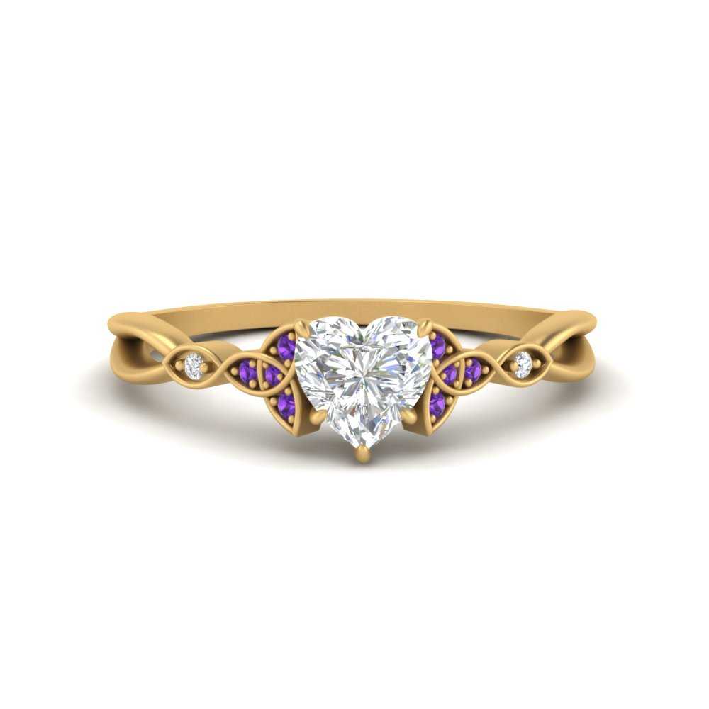 vintage-irish-knot-heart-diamond-engagement-ring-with-purple-topaz-in-yellow-gold-FD124181HTRGVITO-NL-YG.jpg