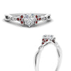 Load image into Gallery viewer, vintage-irish-knot-heart-diamond-engagement-ring-with-ruby-in-white-gold-FD124181HTRGRUDR-NL-WG.jpg