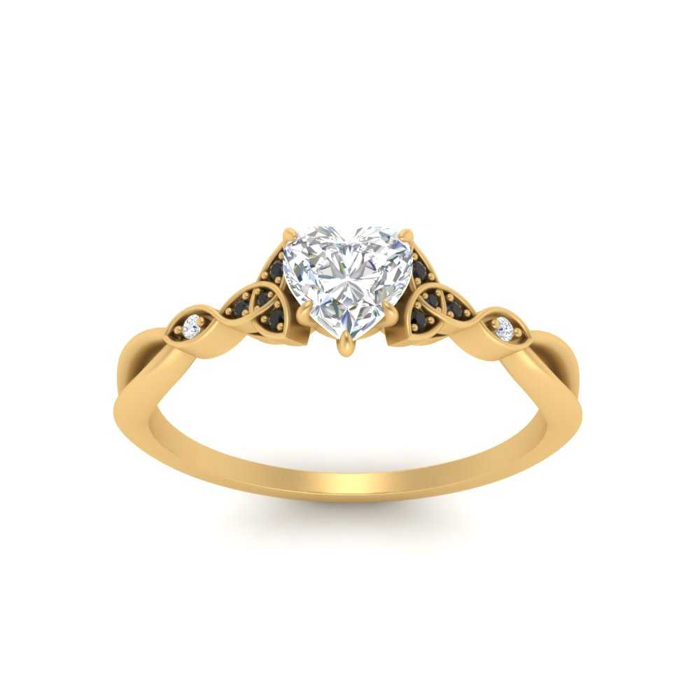 vintage-irish-knot-heart-engagement-ring-with-black-diamond-in-yellow-gold-FD124181HTRGBLACK-NL-YG.jpg