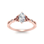 Load image into Gallery viewer, vintage-irish-knot-marquise-diamond-engagement-ring-with-ruby-in-rose-gold-FD124181MQRGRUDR-NL-RG.jpg
