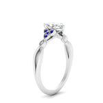 Load image into Gallery viewer, vintage-irish-knot-marquise-diamond-engagement-ring-with-sapphire-in-white-gold-FD124181MQRGSABL-NL-WG.jpg
