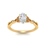 Load image into Gallery viewer, vintage-irish-knot-oval-diamond-engagement-ring-with-orange-sapphire-in-yellow-gold-FD124181OVRGSAOR-NL-YG.jpg
