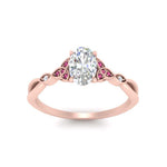Load image into Gallery viewer, vintage-irish-knot-oval-diamond-engagement-ring-with-pink-sapphire-in-rose-gold-FD124181OVRGSADRPI-NL-RG.jpg
