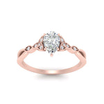 Load image into Gallery viewer, vintage-irish-knot-pear-diamond-engagement-ring-in-rose-gold-FD124181PER-NL-RG.jpg
