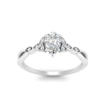 Load image into Gallery viewer, vintage-irish-knot-pear-diamond-engagement-ring-in-white-gold-FD124181PER-NL-WG.jpg
