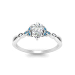 Load image into Gallery viewer, vintage-irish-knot-pear-diamond-engagement-ring-with-blue-topaz-in-white-gold-FD124181PERGICBLTO-NL-WG.jpg
