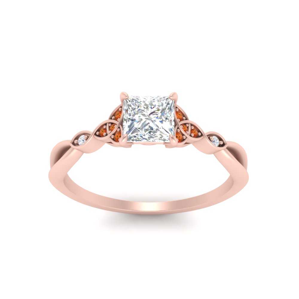 vintage-irish-knot-princess-cut-diamond-engagement-ring-with-orange-sapphire-in-rose-gold-FD124181PRRGSAOR-NL-RG.jpg