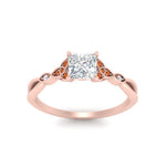 Load image into Gallery viewer, vintage-irish-knot-princess-cut-diamond-engagement-ring-with-orange-sapphire-in-rose-gold-FD124181PRRGSAOR-NL-RG.jpg
