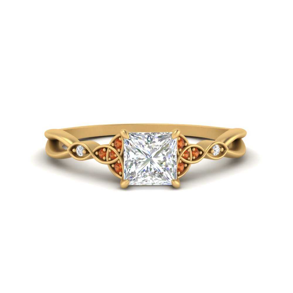 vintage-irish-knot-princess-cut-diamond-engagement-ring-with-orange-sapphire-in-yellow-gold-FD124181PRRGSAOR-NL-YG.jpg