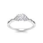 Load image into Gallery viewer, vintage-irish-knot-round-diamond-engagement-ring-in-white-gold-FD124181ROR-NL-WG.jpg