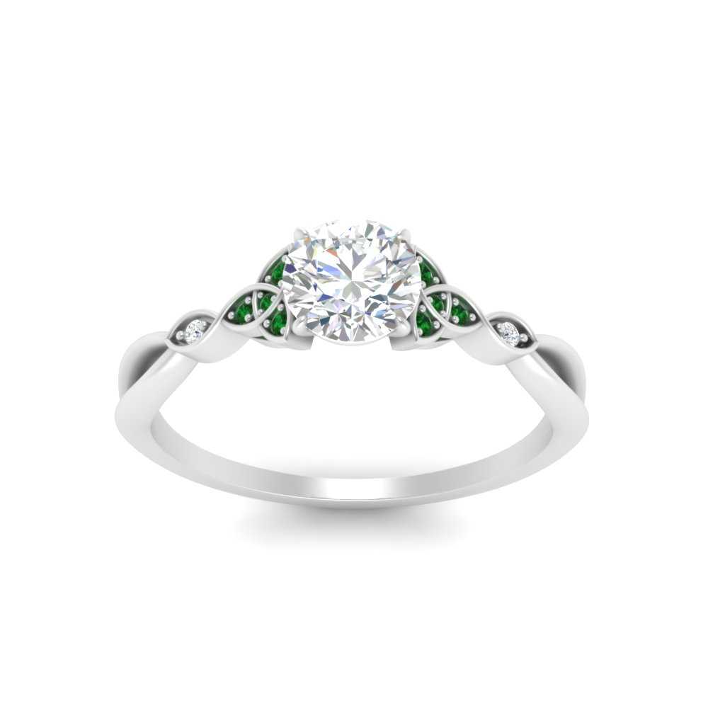 vintage-irish-knot-round-diamond-engagement-ring-with-emerald-in-white-gold-FD124181RORGEMGR-NL-WG.jpg