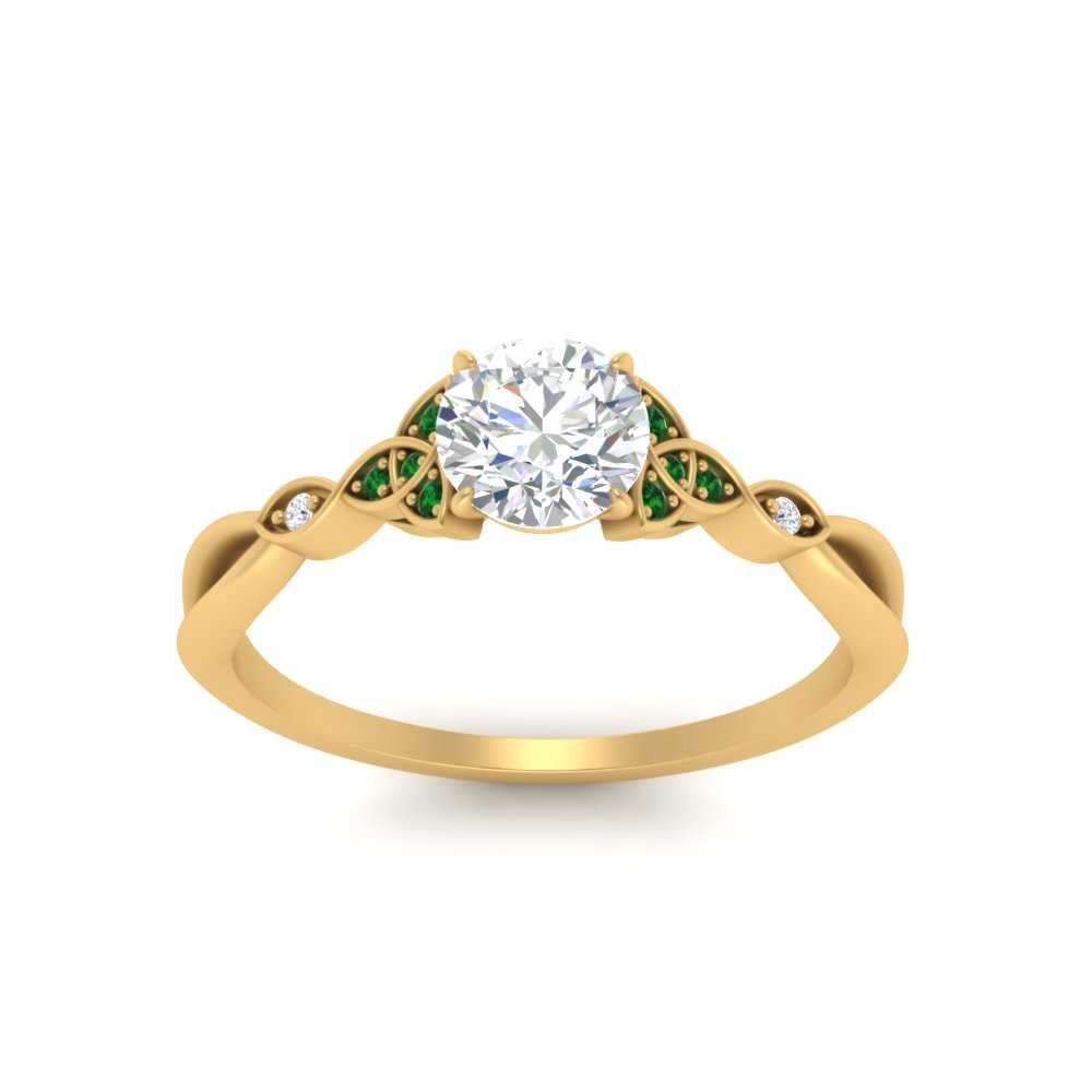 vintage-irish-knot-round-diamond-engagement-ring-with-emerald-in-yellow-gold-FD124181RORGEMGR-NL-YG.jpg