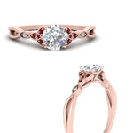 Load image into Gallery viewer, vintage-irish-knot-round-diamond-engagement-ring-with-ruby-in-rose-gold-FD124181RORGRUDR-NL-RG.jpg