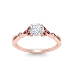 Load image into Gallery viewer, vintage-irish-knot-round-diamond-engagement-ring-with-ruby-in-rose-gold-FD124181RORGRUDR-NL-RG.jpg