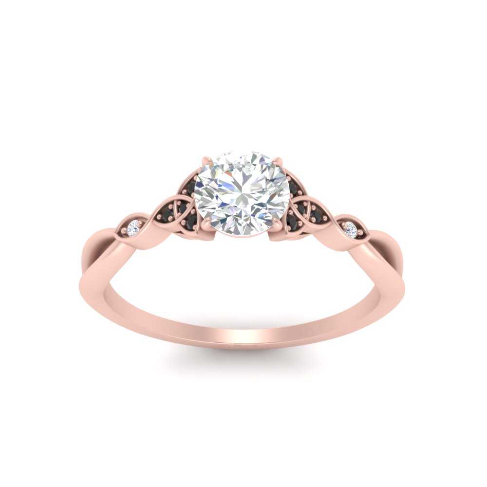 vintage-irish-knot-round-engagement-ring-with-black-diamond-in-rose-gold-FD124181RORGBLACK-NL-RG.jpg