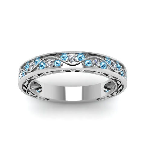 vintage-looking-pave-diamond-wedding-ring-for-women-with-ice-blue-topaz-in-white-gold-FDENS3543BGICBLTOANGLE5-NL-WG