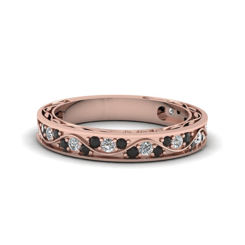 vintage-looking-pave-wedding-ring-for-women-with-black-diamond-in-18K-rose-gold-FDENS3543BGBLACK-NL-RG