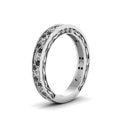 Thumbnail 126 - vintage-looking-pave-wedding-ring-for-women-with-black-diamond-in-18K-white-gold-FDENS3543BGBLACKANGLE1-NL-WG
