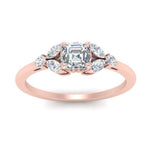 Load image into Gallery viewer, vintage-marquise-and-round-engagement-asscher-ring-in-rose-gold-FDENR635ASRANGLE5-NL-RG_2a06e8d7-0c8b-47c9-ac40-be1420a24812.jpg?v=1765948094