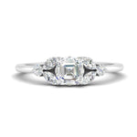 Load image into Gallery viewer, vintage-marquise-and-round-engagement-asscher-ring-in-white-gold-FDENR635ASR-NL-WG.jpg?v=1765947988