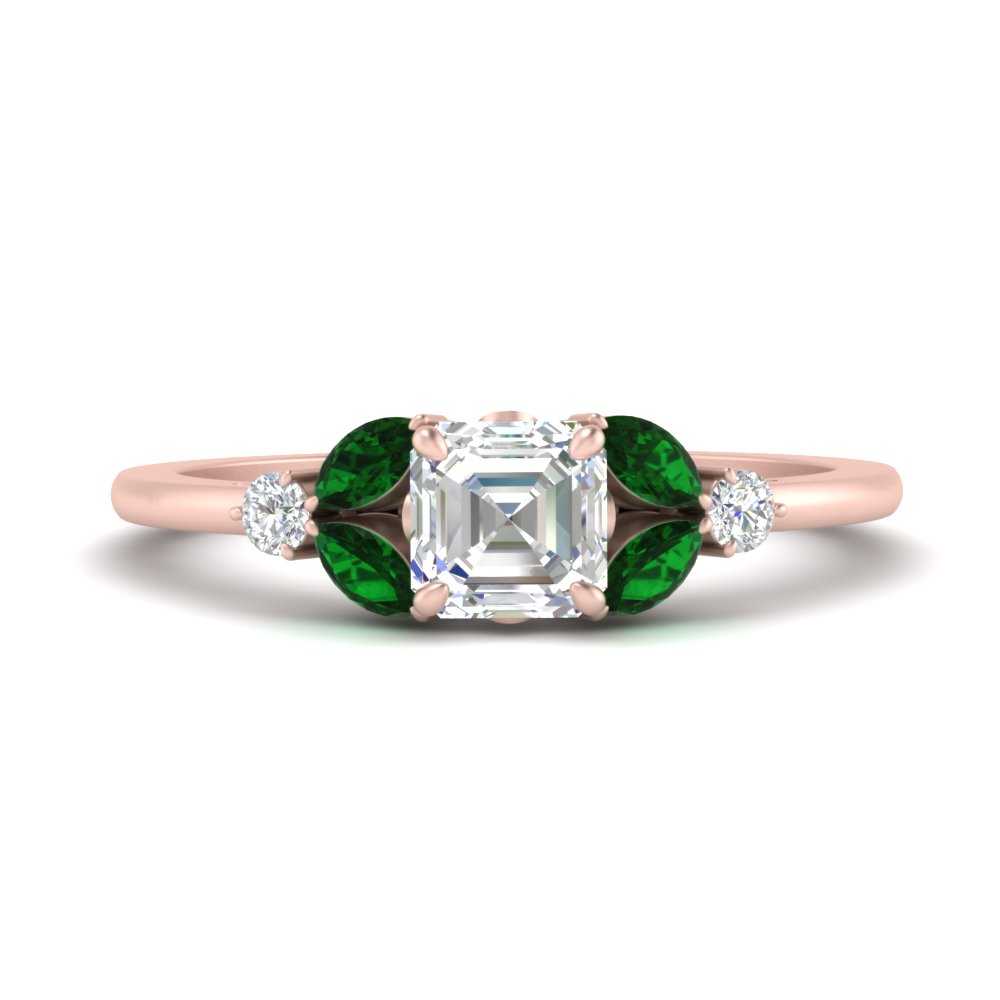 vintage-marquise-and-round-engagement-asscher-ring-with-emerald-in-rose-gold-FDENR635ASRGEMGR-NL-RG.jpg?v=1765947988