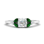 Load image into Gallery viewer, vintage-marquise-and-round-engagement-asscher-ring-with-emerald-in-white-gold-FDENR635ASRGEMGR-NL-WG_65f1b5a8-a5b1-4c23-8710-2b38db9cfd82.jpg?v=1765948095